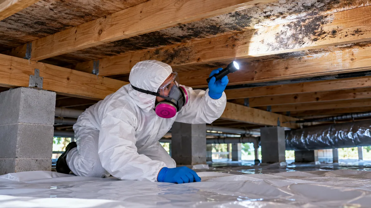 Crawl Space Mold Removal in Mangonia Park