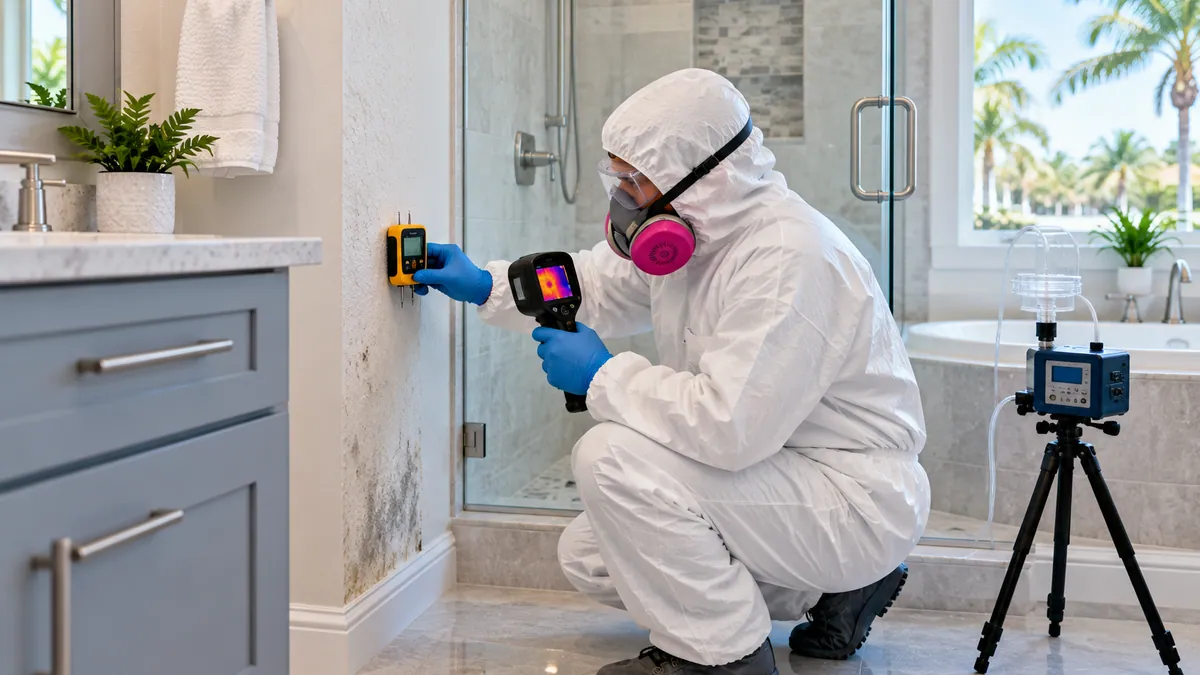 Mold Inspection and Testing in Mangonia Park